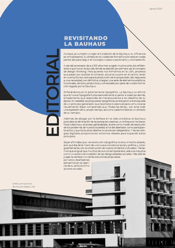Tipografía en publicaciones periódicas