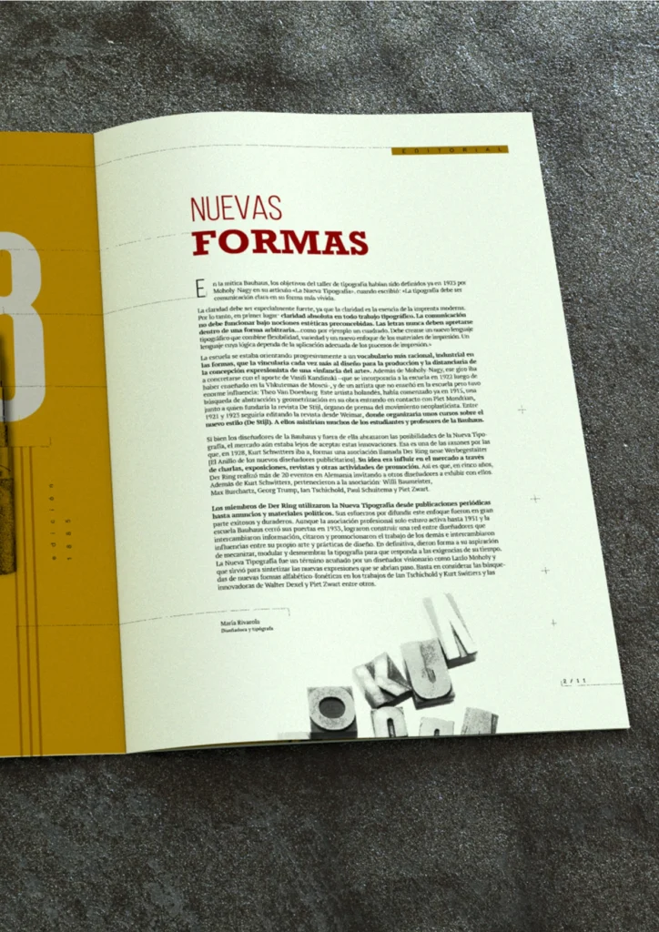 Tipografía en publicaciones periódicas