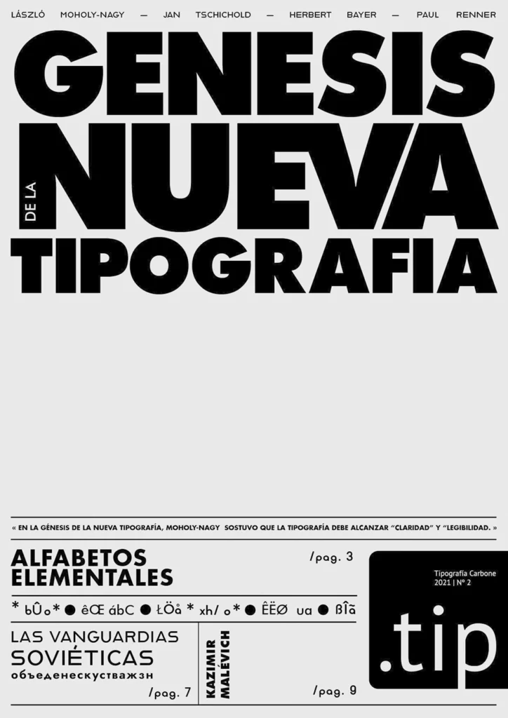 Tipografía en publicaciones periódicas