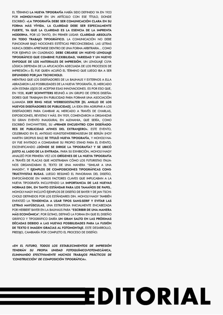 Tipografía en publicaciones periódicas
