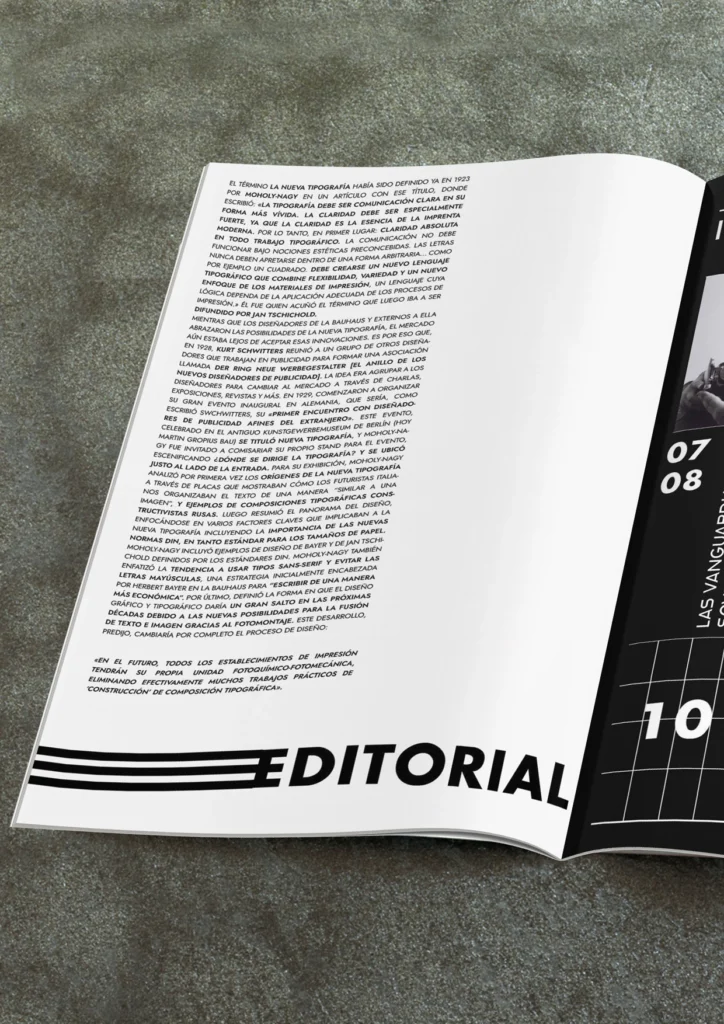 Tipografía en publicaciones periódicas