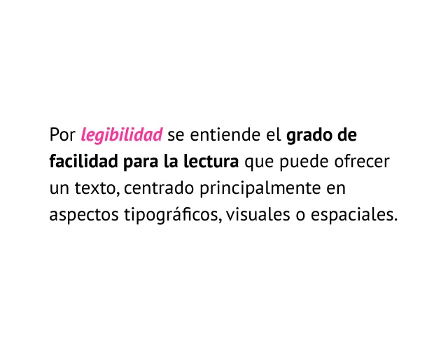 LEGIBILIDAD