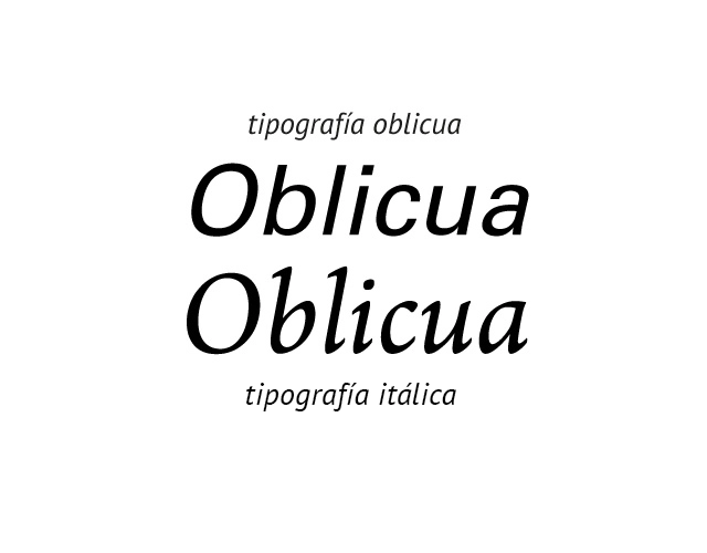 OBLICUA